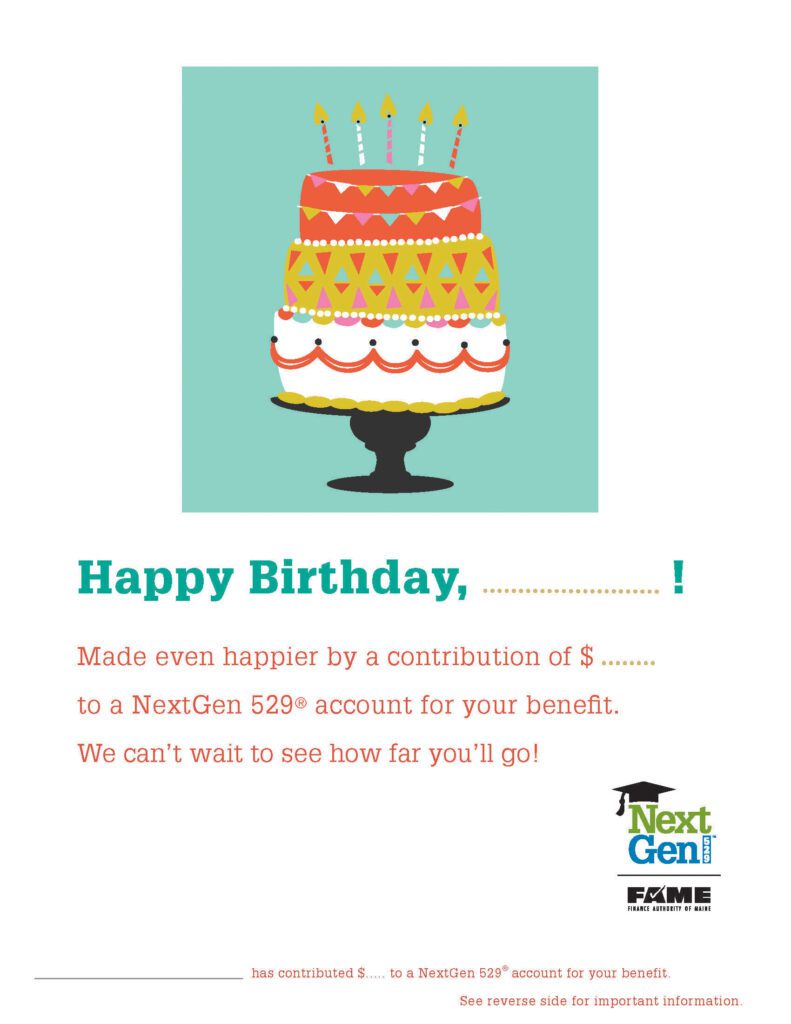 NextGen 529® Giving Card