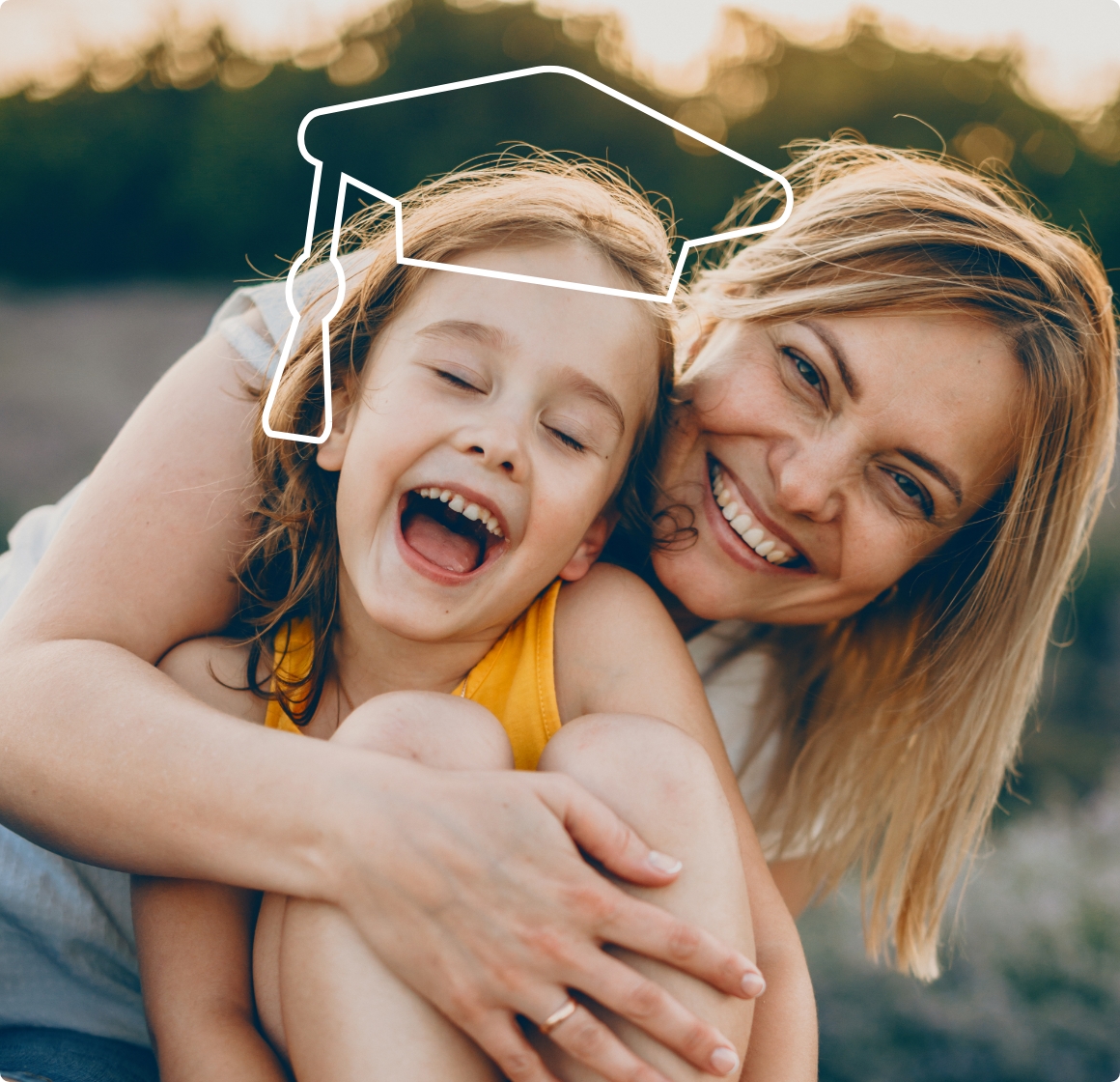 mom daughter cap